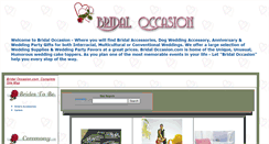 Desktop Screenshot of bridaloccasion.com